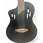 Used Ortega RTPSTD-SBK-L MATTE BLACK Nylon String Acoustic Guitar
