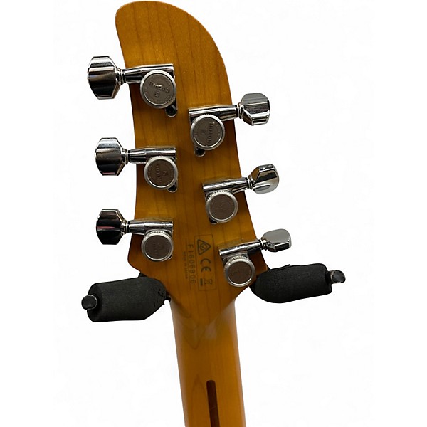 Used 2016 Ibanez Talman Prestige TM1730AHM Antique White Blonde Solid Body Electric Guitar