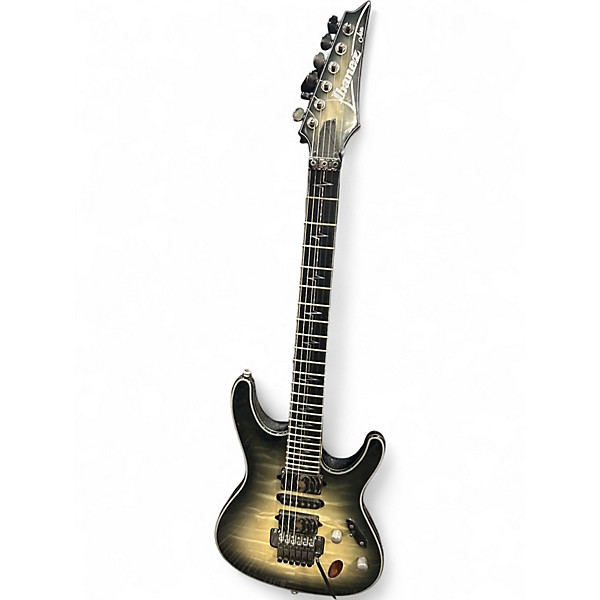 Used Ibanez PIA3761 SteNita Strauss JIVA10 Signatureve Vai Signature SPACE BLONDE Solid Body Electric Guitar