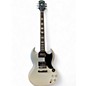Used Epiphone '61 Les Paul SG Standard Aged Classic White Solid Body Electric Guitar thumbnail