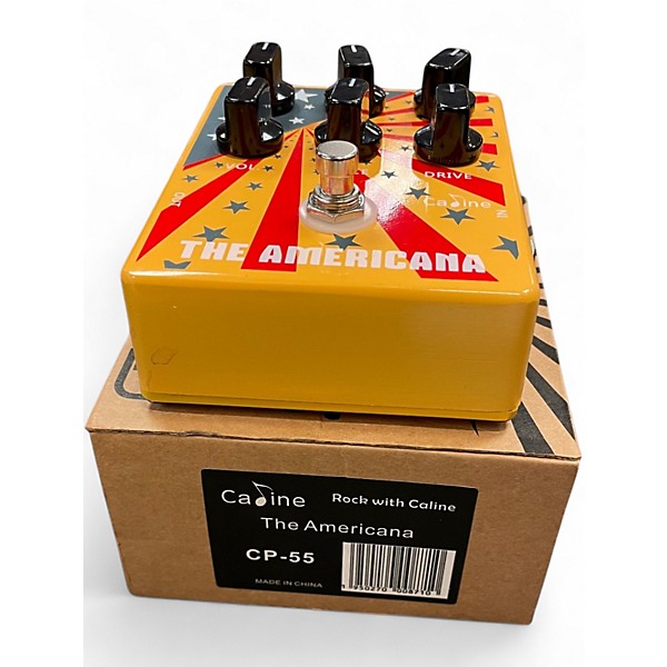 Used Caline CP-55 The Americana American Sound Effect Pedal