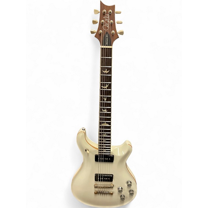 Used 2018 PRS McCarty 594 soapbar Arctic White Solid Body Electric