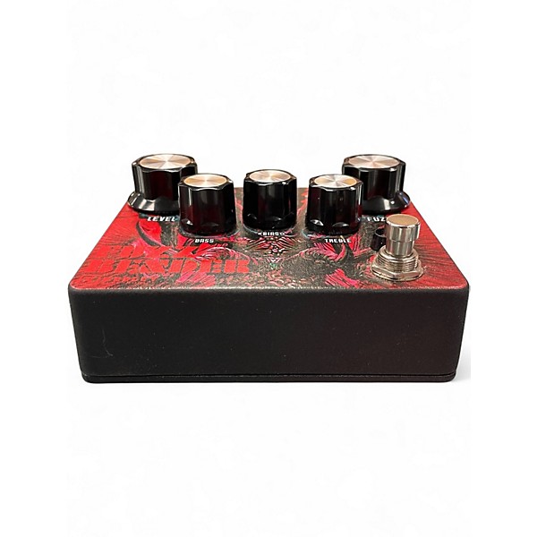 Used Keeley Timbul Cahyono Custom Shop "Red Fury Fossilos" Fuzz Bender Effect Pedal