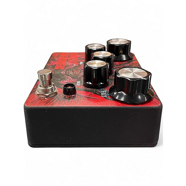 Used Keeley Timbul Cahyono Custom Shop "Red Fury Fossilos" Fuzz Bender Effect Pedal
