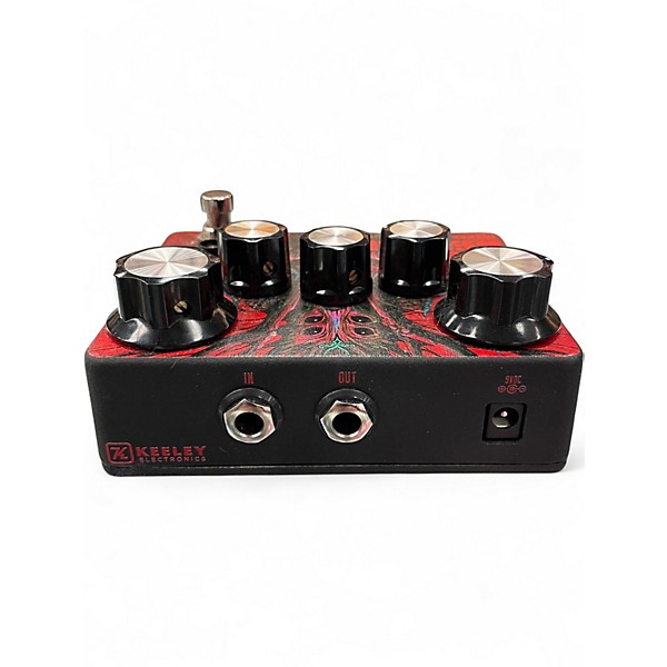 Used Keeley Timbul Cahyono Custom Shop "Red Fury Fossilos" Fuzz Bender Effect Pedal