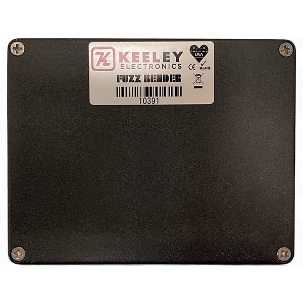 Used Keeley Timbul Cahyono Custom Shop "Red Fury Fossilos" Fuzz Bender Effect Pedal