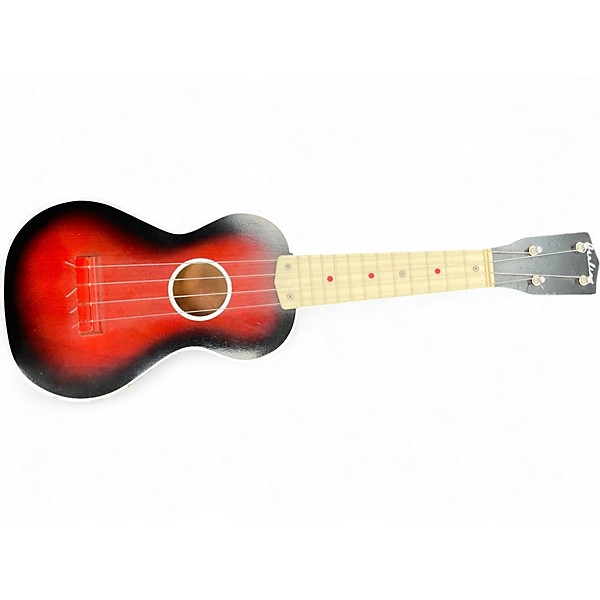 Used Airline UKULELE Crimson Red Burst Ukulele