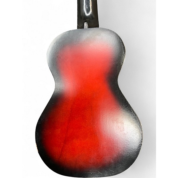 Used Airline UKULELE Crimson Red Burst Ukulele