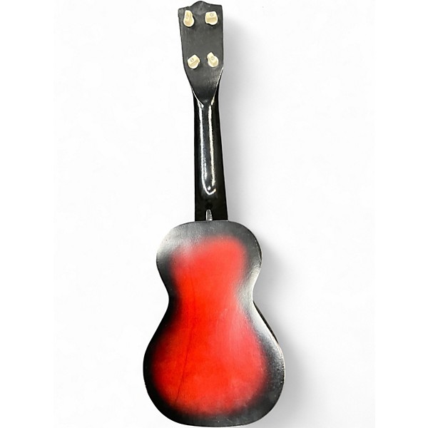 Used Airline UKULELE Crimson Red Burst Ukulele