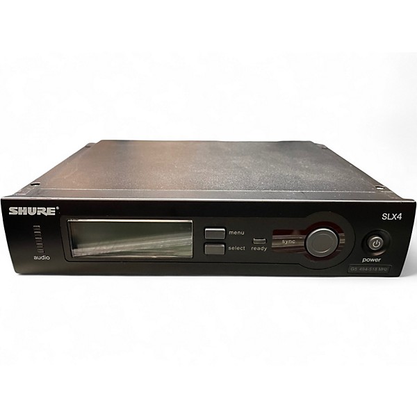 Used Shure SLX14 Receiver and Bodypack Headset Wireless System