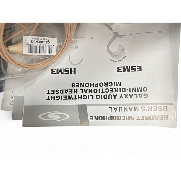 Used Galaxy Audio ESM3 Lavalier Wireless System