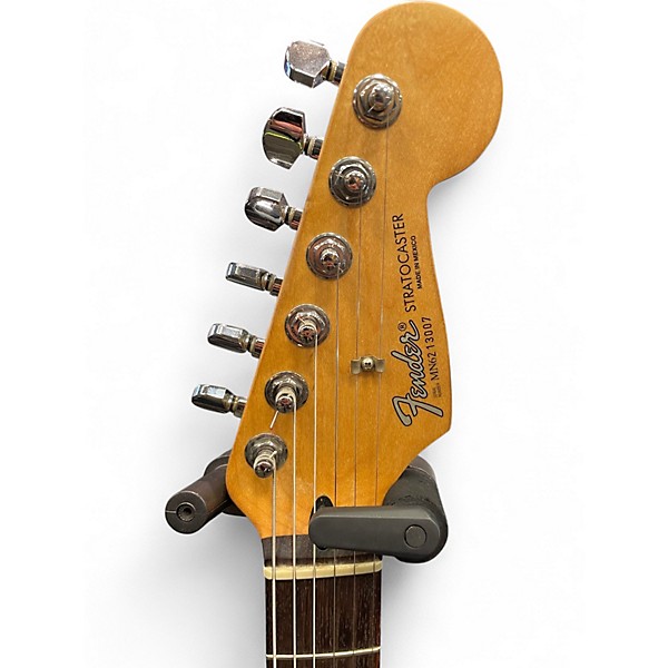 Used Fender Standard Stratocaster Metallic Aqua Marine Solid Body Electric Guitar