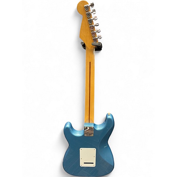 Used Fender Standard Stratocaster Metallic Aqua Marine Solid Body Electric Guitar