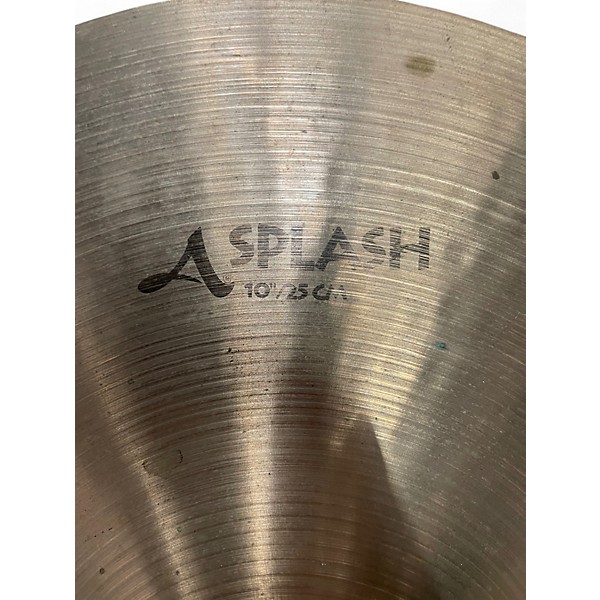Used Zildjian 10in A Series Splash Cymbal