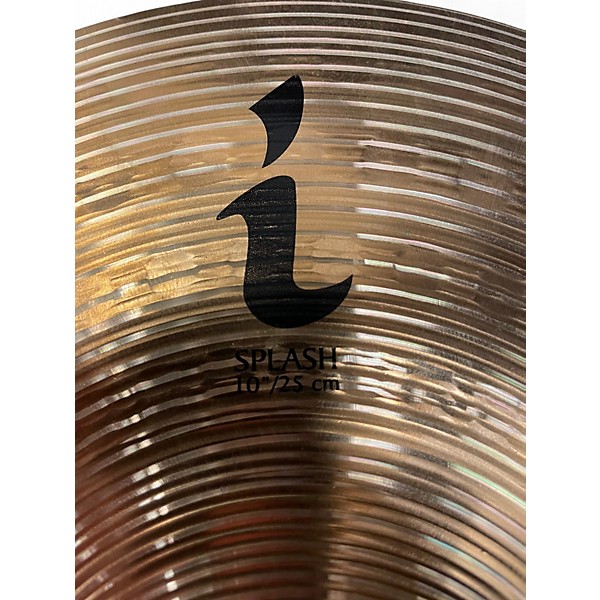 Used Zildjian 10in I SERIES SPLASH Cymbal