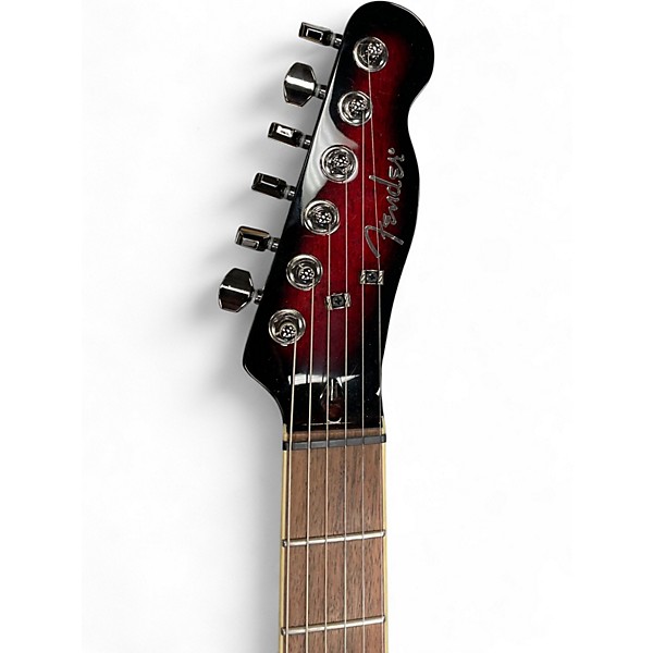 Used Fender Special Edition Custom Telecaster FMT HH Black Cherry Solid Body Electric Guitar