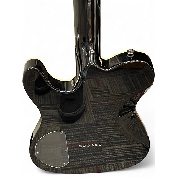 Used Fender Special Edition Custom Telecaster FMT HH Black Cherry Solid Body Electric Guitar