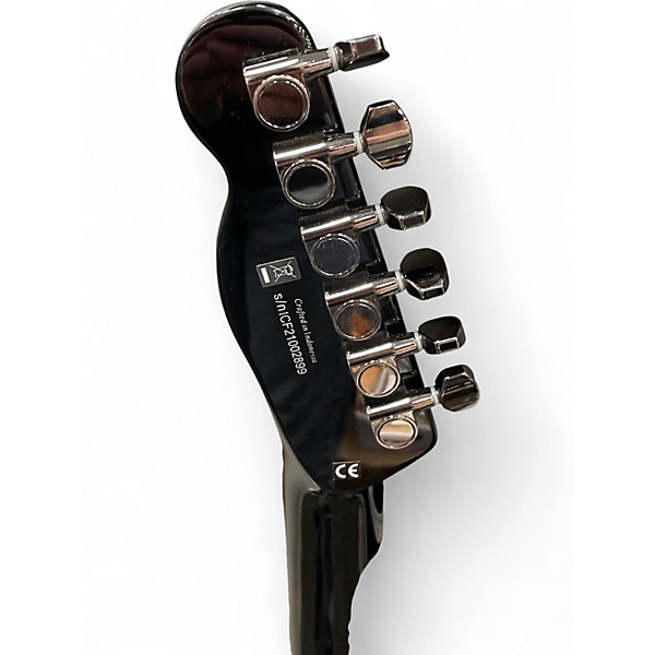 Used Fender Special Edition Custom Telecaster FMT HH Black Cherry Solid Body Electric Guitar