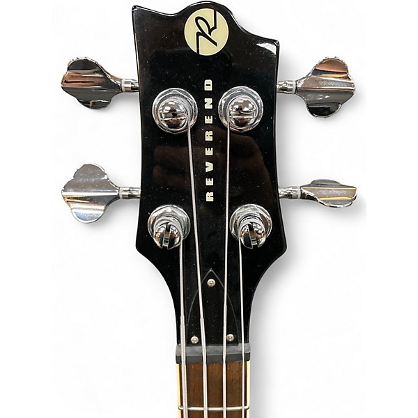 Used Reverend DUB KING Orange Electric Bass Guitar