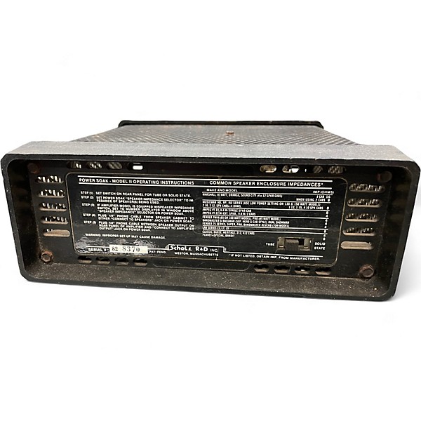 Used Schultz R&d POWER SOAK Power Attenuator