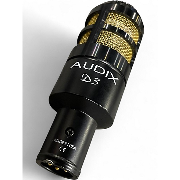 Used Audix D-3 Dynamic Microphone