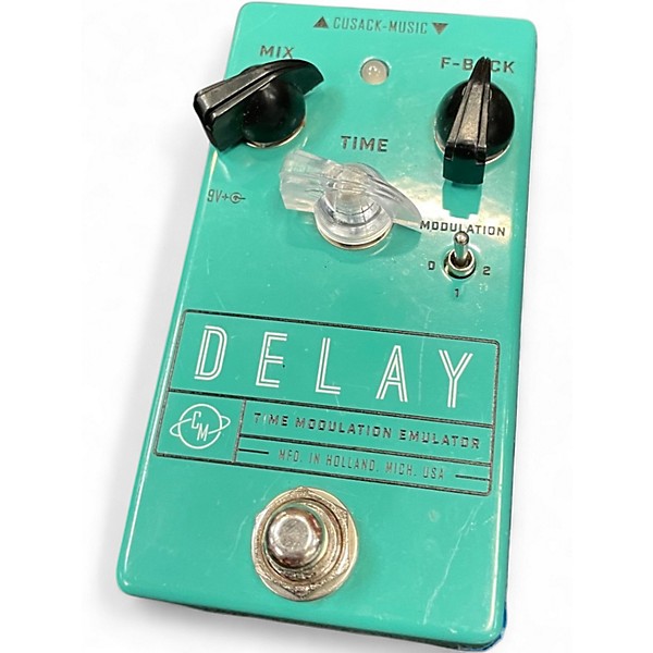 Used Cusack TIME MODULATION EMULATOR Effect Pedal