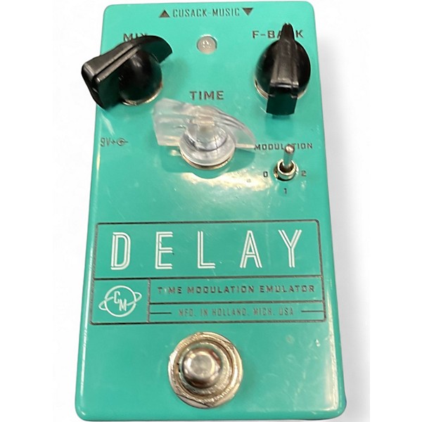 Used Cusack TIME MODULATION EMULATOR Effect Pedal