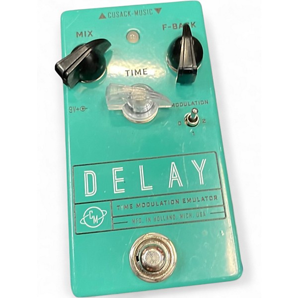 Used Cusack TIME MODULATION EMULATOR Effect Pedal