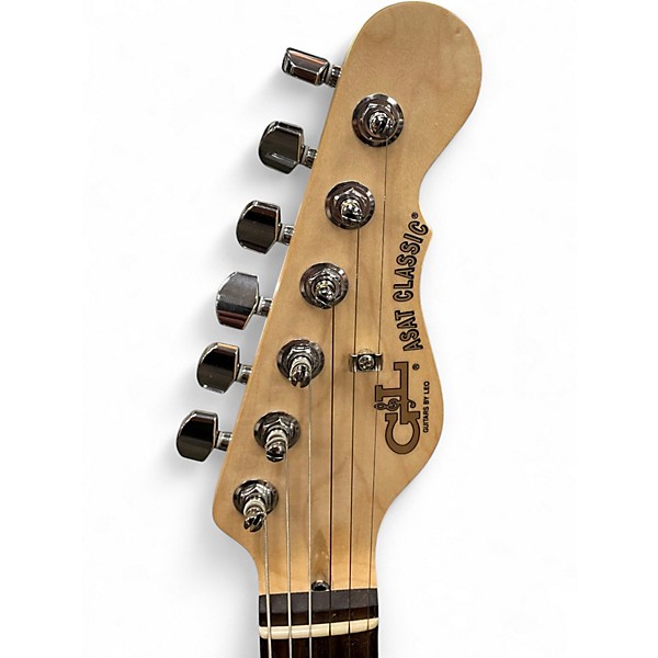 Used G&L Bluesboy ASAT Trans White Solid Body Electric Guitar