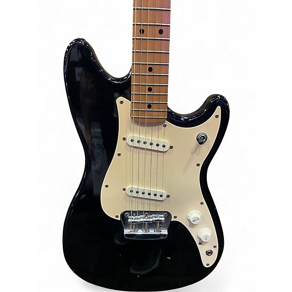 Used Squier Classic Vibe Duo Sonic Black Solid Body Electric Guitar