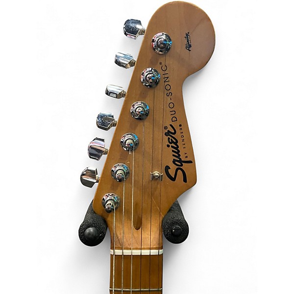 Used Squier Classic Vibe Duo Sonic Black Solid Body Electric Guitar