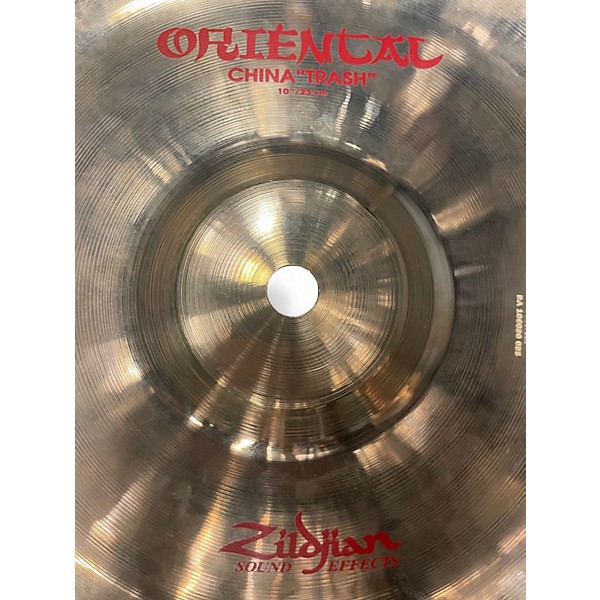 Used Zildjian 10in Oriental China Trash Cymbal