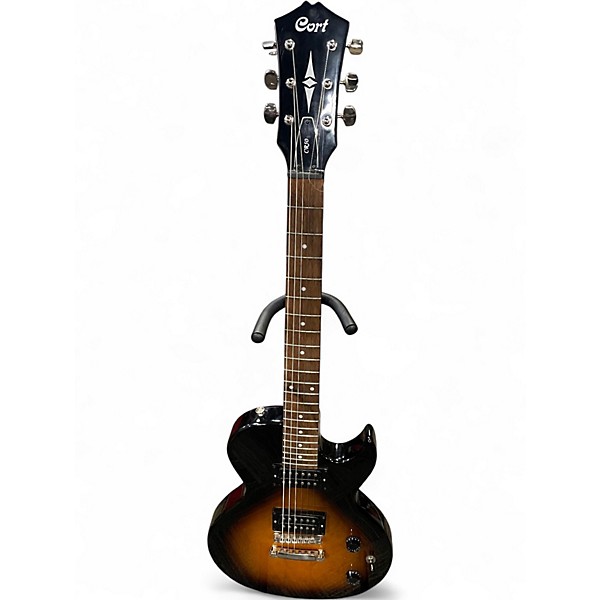 Used Cort cr50 2 Tone Sunburst Solid Body Electric Guitar