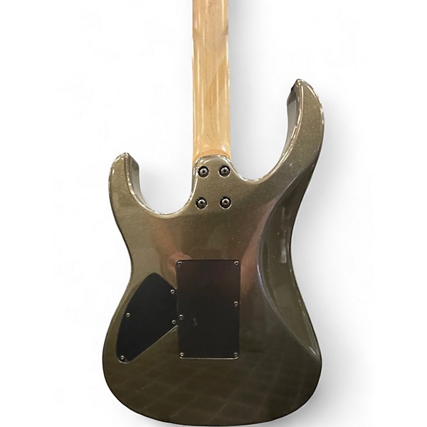 Used Washburn WG-580 Silver Sparkle Solid Body Electric Guitar