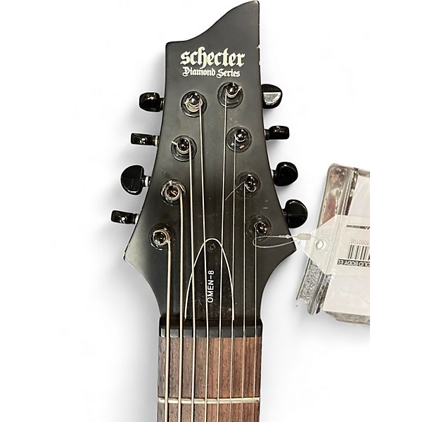 Used Schecter OMEN 8 NAT Solid Body Electric Guitar