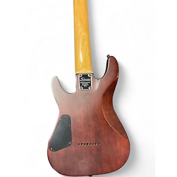 Used Schecter OMEN 8 NAT Solid Body Electric Guitar