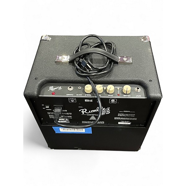 Used Fender Rumble 25 25W 1x10 Bass Combo Amp | Guitar Center