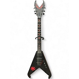 Used Dean Kerry King V Satin Black Solid Body Electric Guitar