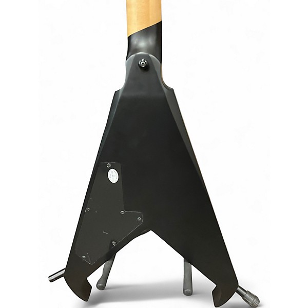 Used Dean Kerry King V Satin Black Solid Body Electric Guitar