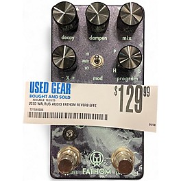 Used Walrus Audio Fathom Reverb Effect Pedal