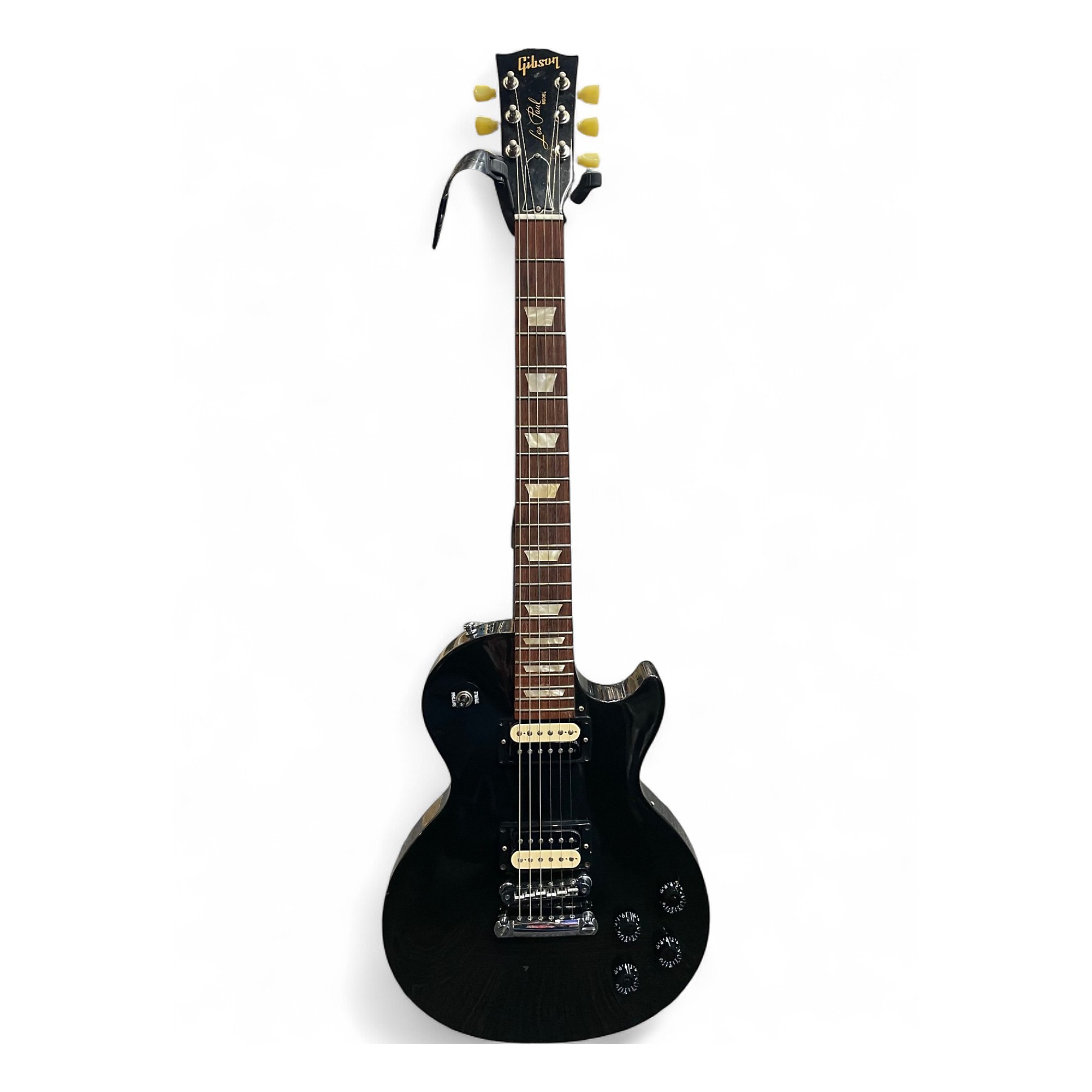 Used Gibson Les Paul Studio Black Solid Body Electric Guitar Black