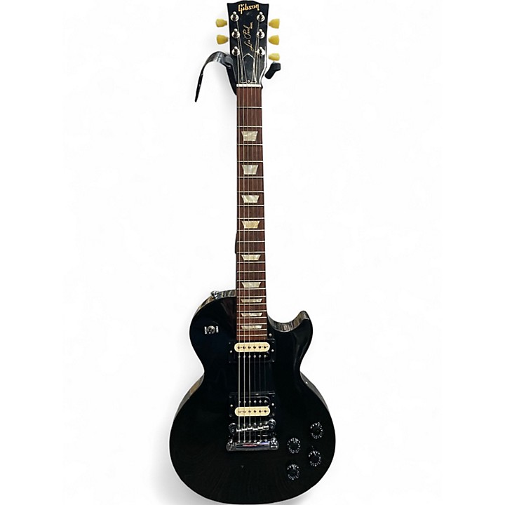 Used Gibson Les Paul Studio Black Solid Body Electric Guitar Black