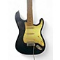 Used Fender American Ultra Stratocaster Black and Gold Solid Body Electric Guitar
