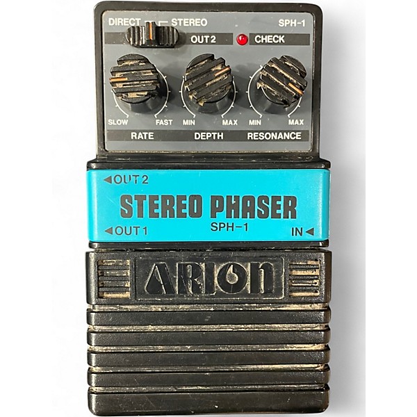 Used Arion STEREO PHASER Effect Pedal