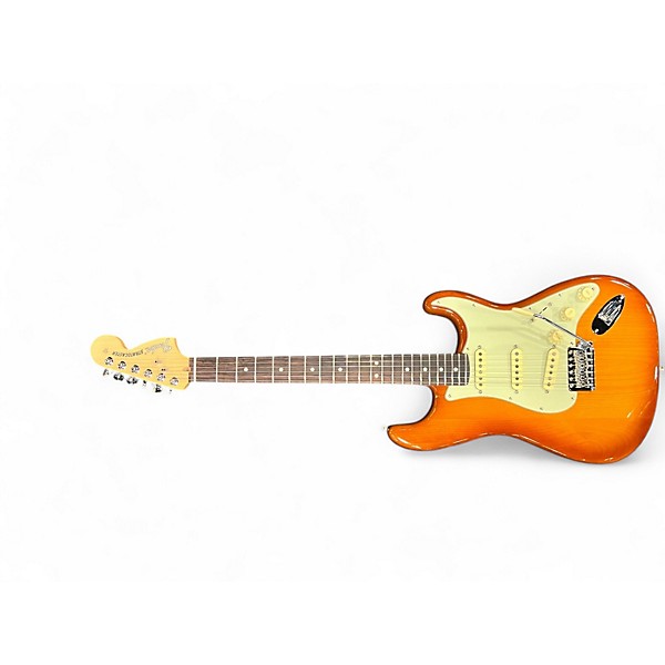 Used 2024 Fender American Performer Stratocaster SSS Honey Burst Solid Body Electric Guitar