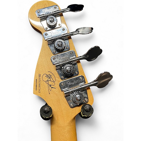 Used Fender Roger Waters Signature Precision Bass Black Electric Bass Guitar