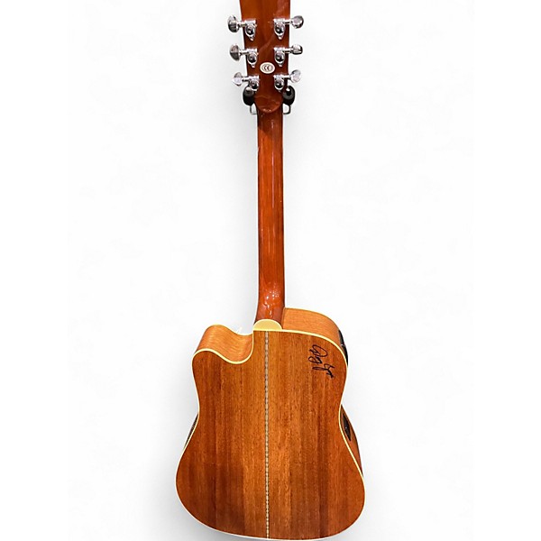 Used Zager ZAD-50CE Natural Acoustic Electric Guitar Natural