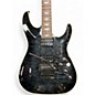 Used Schecter Guitar Research Omen Extreme 6 Floyd Rose Translucent Black Solid Body Electric Guitar