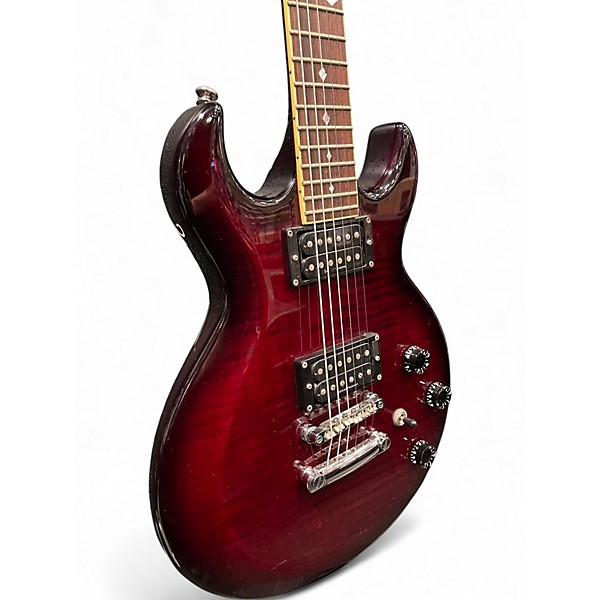 Used Schecter Guitar Research s-1+ Trans Red Solid Body Electric Guitar