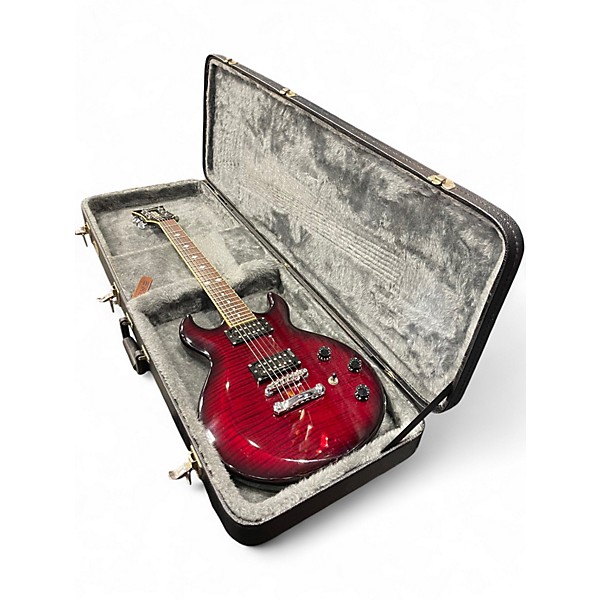 Used Schecter Guitar Research s-1+ Trans Red Solid Body Electric Guitar